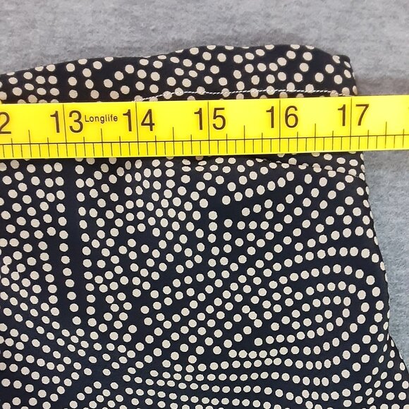 Woman's Long Skirt Size XL Pullon, Lightweight, Dark Brown/Beige, Elastic Waist - Picture 4 of 4